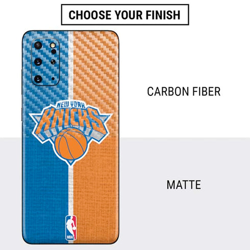 NBA New York Knicks Canvas Galaxy S20 Plus Skin